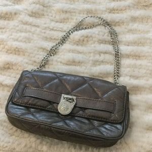 Michael Kors Quilted Leather Bag Chain Strap